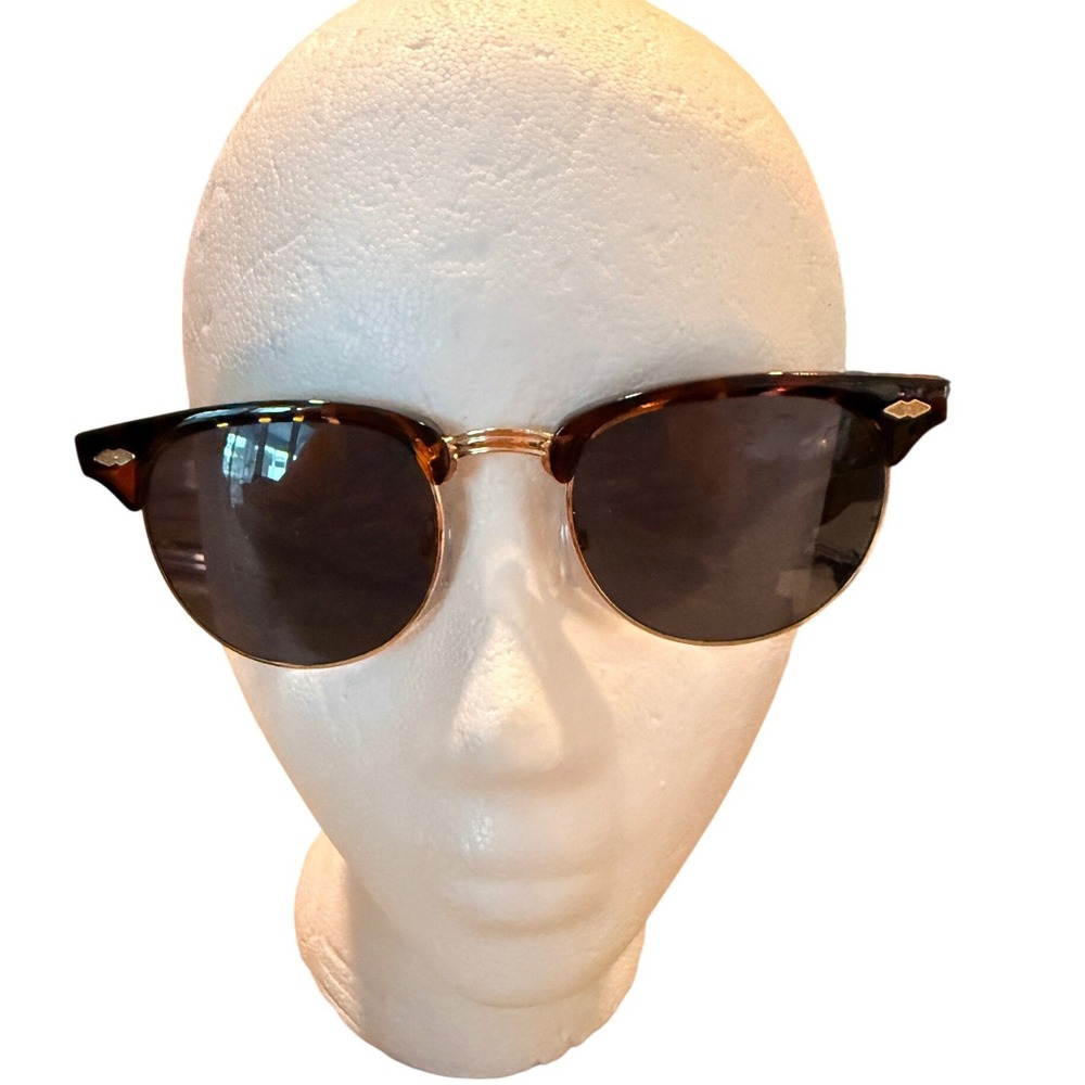 H&M Tortoiseshell Cat Eye Sunglasses Retro Brown Lens Chic Summer Minimalist